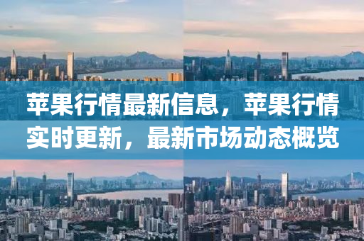 蘋果行情最新信息，蘋果行情實時更新，最新市場動態概覽南充市鑫正商貿有限公司
