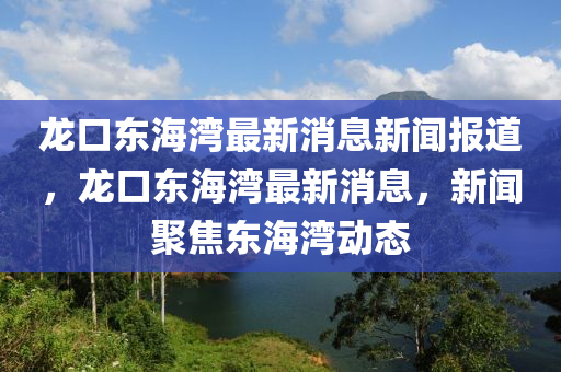 龍口東海灣最新消息新聞報道，龍口東海灣最新消息，新聞聚焦東海灣動態南充市鑫正商貿有限公司