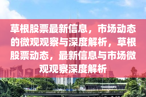 草根股票最新信息，市場動態的微觀南充市鑫正商貿有限公司觀察與深度解析，草根股票動態，最新信息與市場微觀觀察深度解析