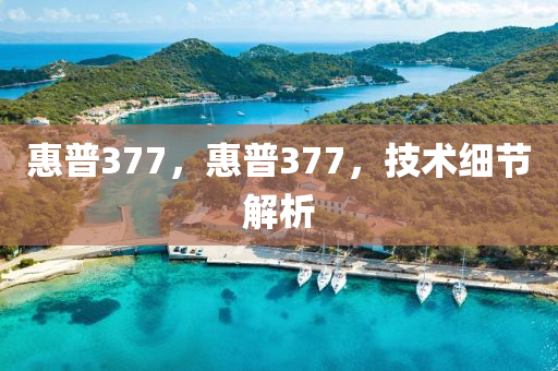 南充市鑫正商貿有限公司惠普377,惠普377,技術細節解析