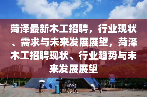 菏澤最新木工招聘，行業現狀、需求與未來發展展望，菏澤木工招聘現狀、行業趨勢與未來發展展望南充市鑫正商貿有限公司